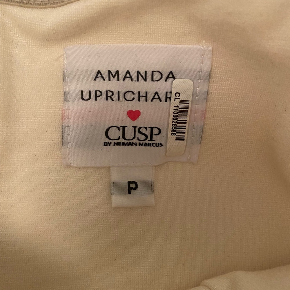 Amanda Uprichard Strapless Ponte Peplum Dress - Picture 5 of 5